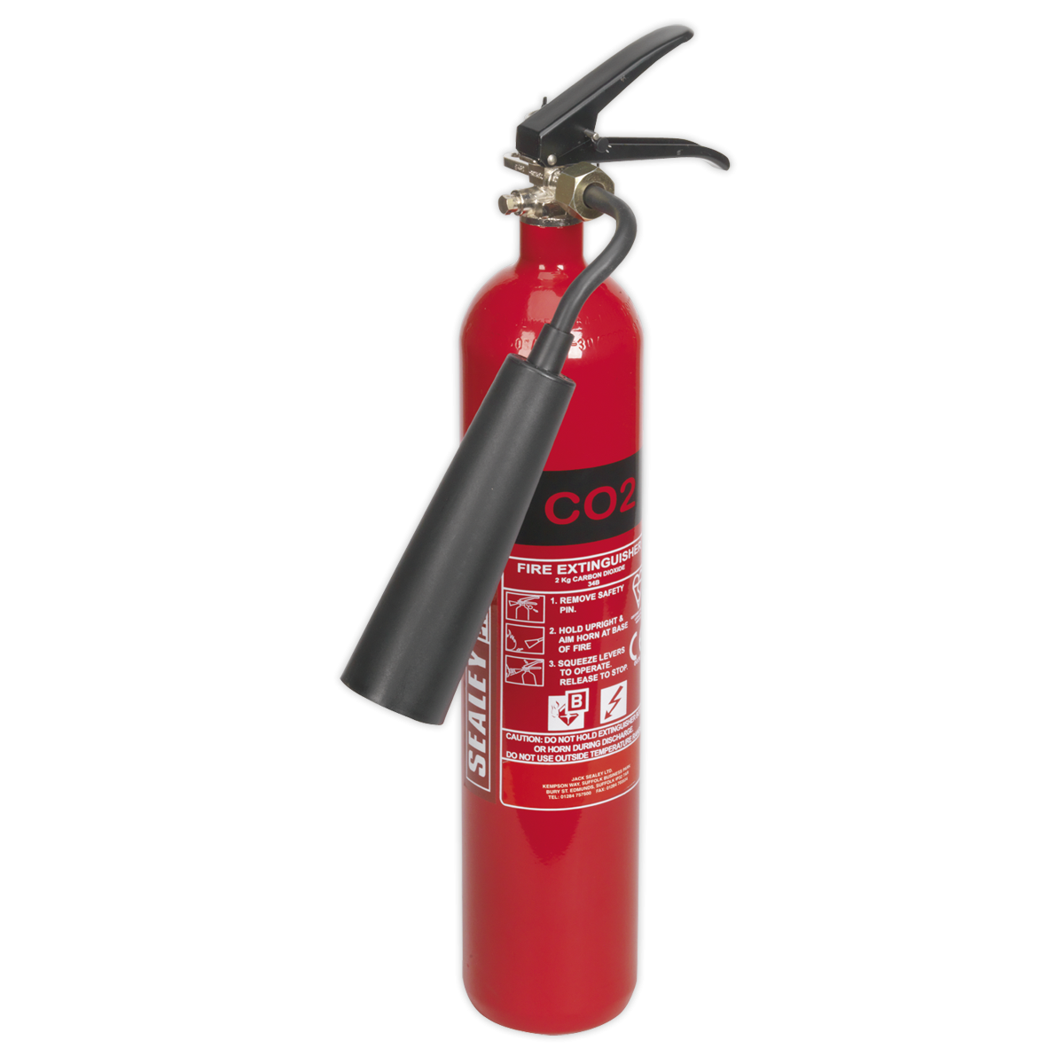 Fire Extinguisher 2kg Carbon Dioxide SCDE02