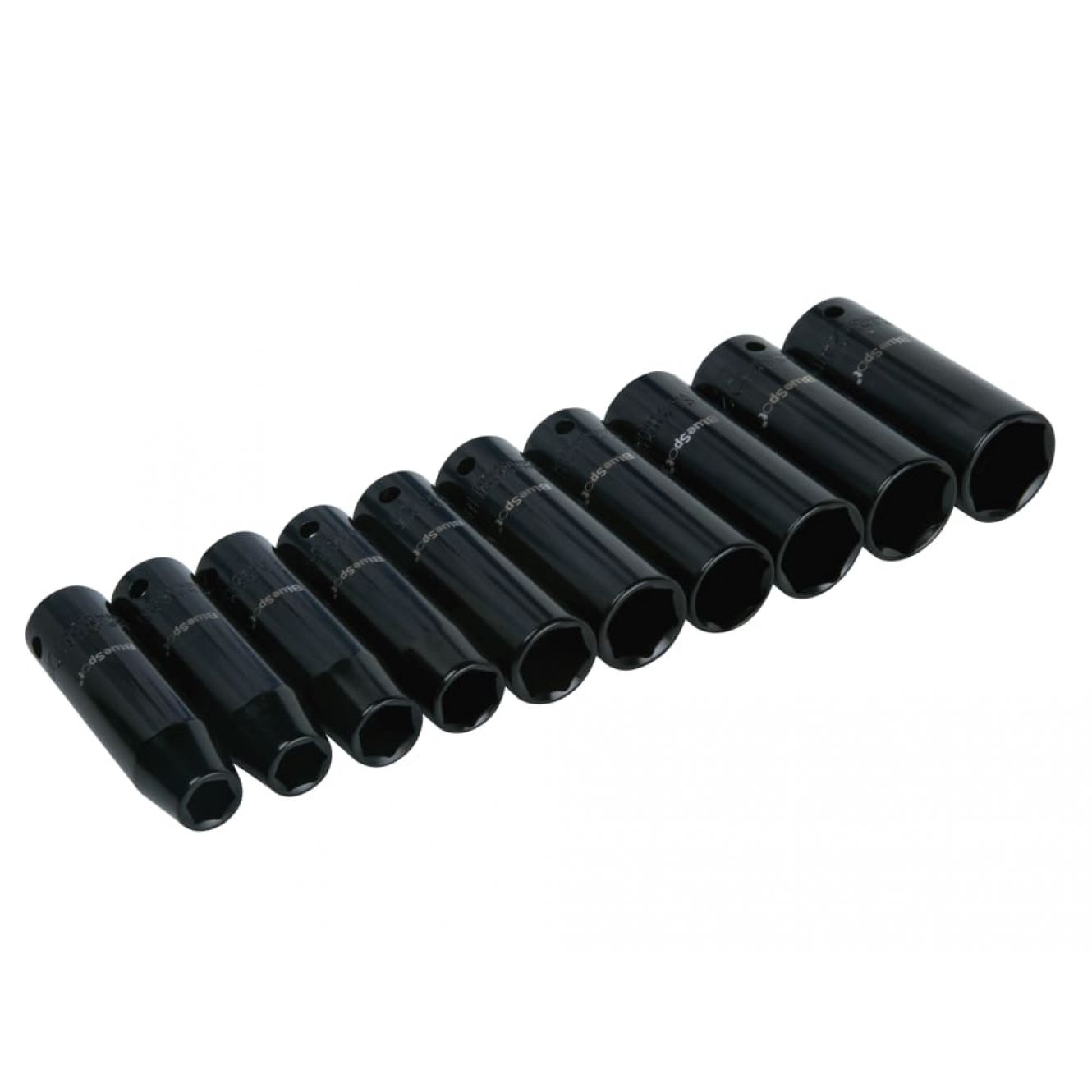 1/2in Metric Deep Impact Socket Set 10-24mm, 10 Piece B/S1536