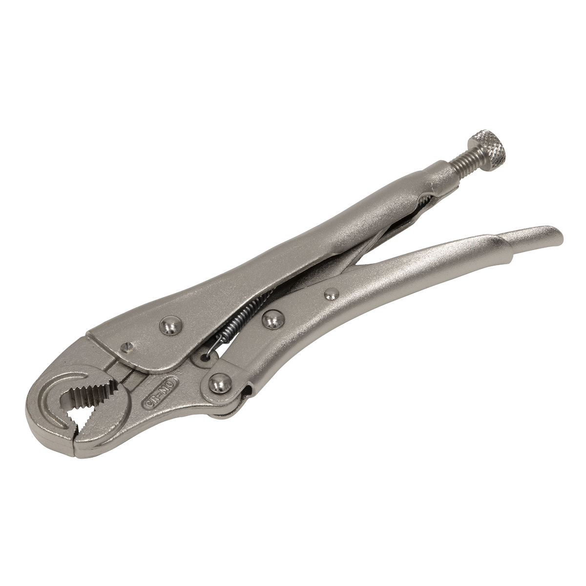 Locking Pliers Round Jaws 195mm 0-35mm Capacity AK6871