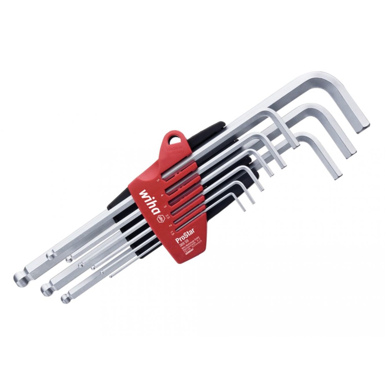 ProStar Hex Ball End L-key Set, 9 Piece WHA07192