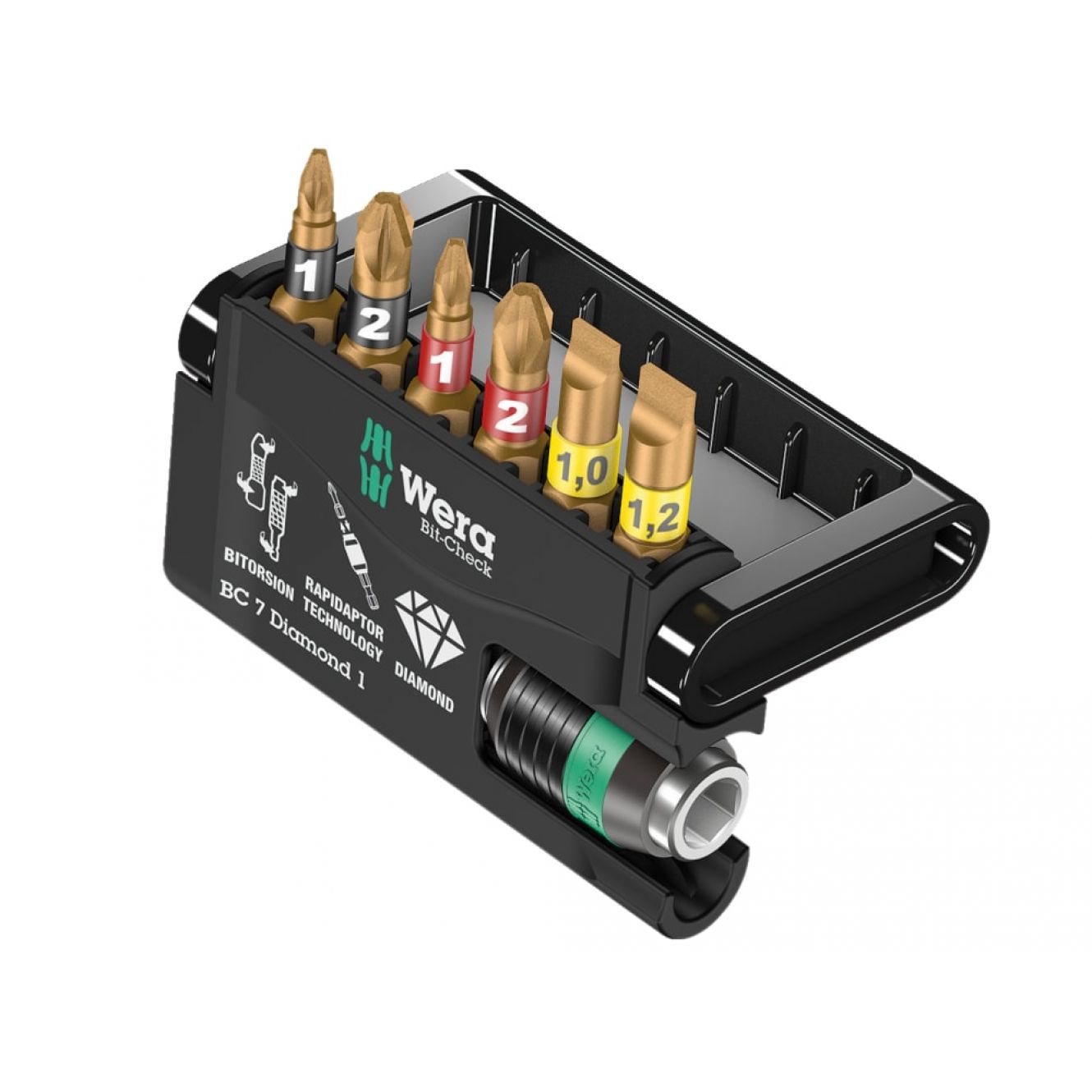 Bit-Check 7 Diamond 1 Set of 7