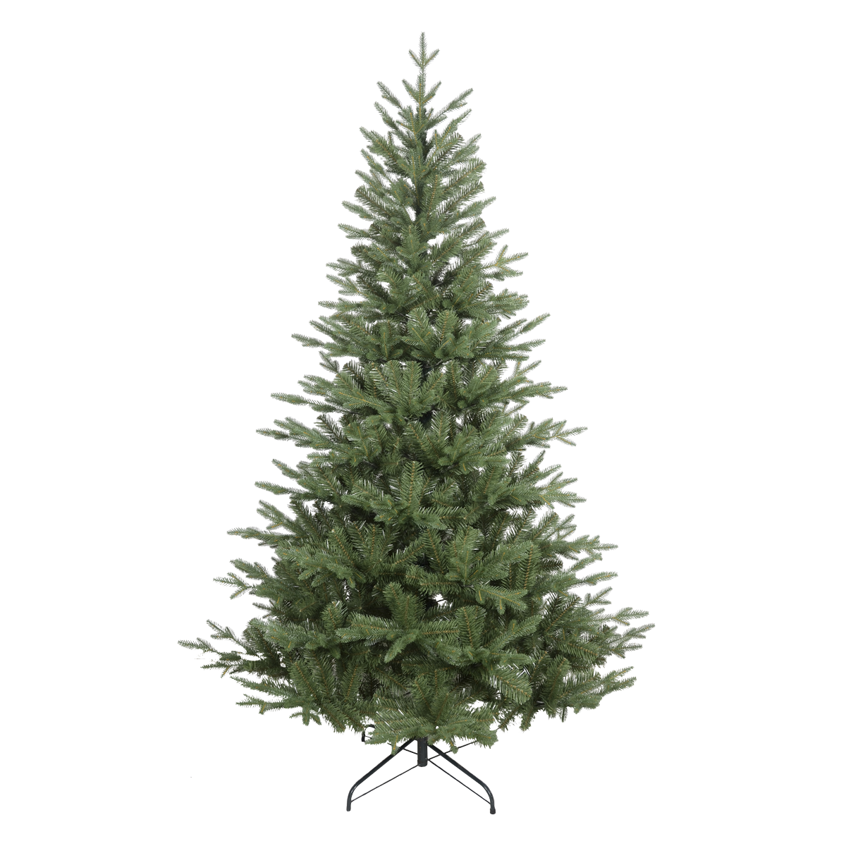 Dellonda Artificial 6ft/180cm Hinged Christmas Tree with 1000+ PE/PVC Tips - DH45 DH45
