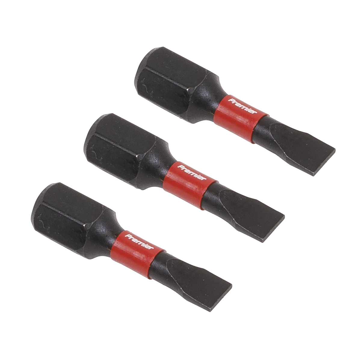 Slotted 4.5mm Impact Power Tool Bits 25mm - 3pc AK8201