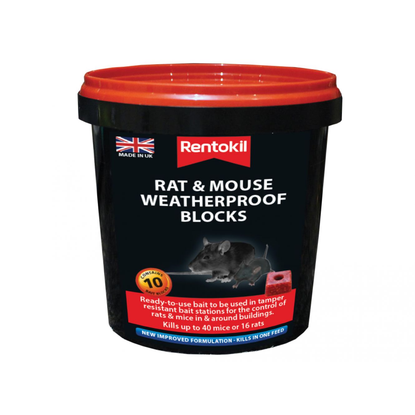 Rat & Mouse Weatherproof Blocks