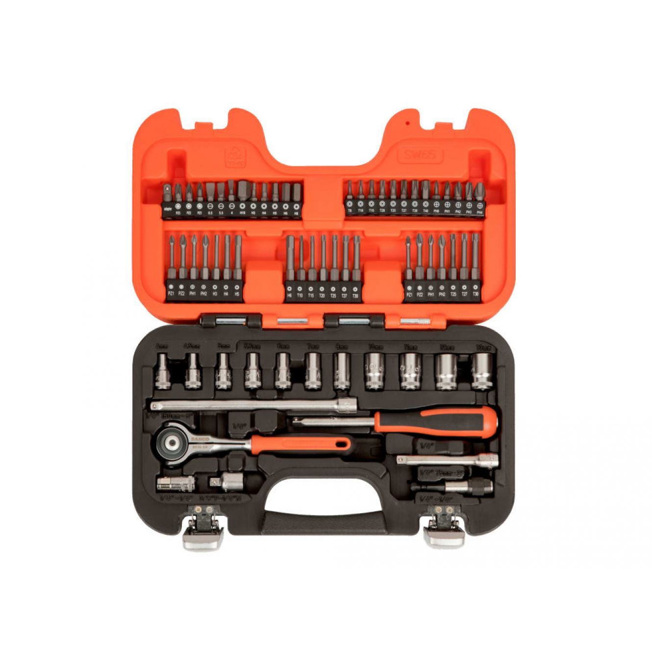 SW65 Swivel Socket Set of 65 Metric 1/4in Drive BAHSW65