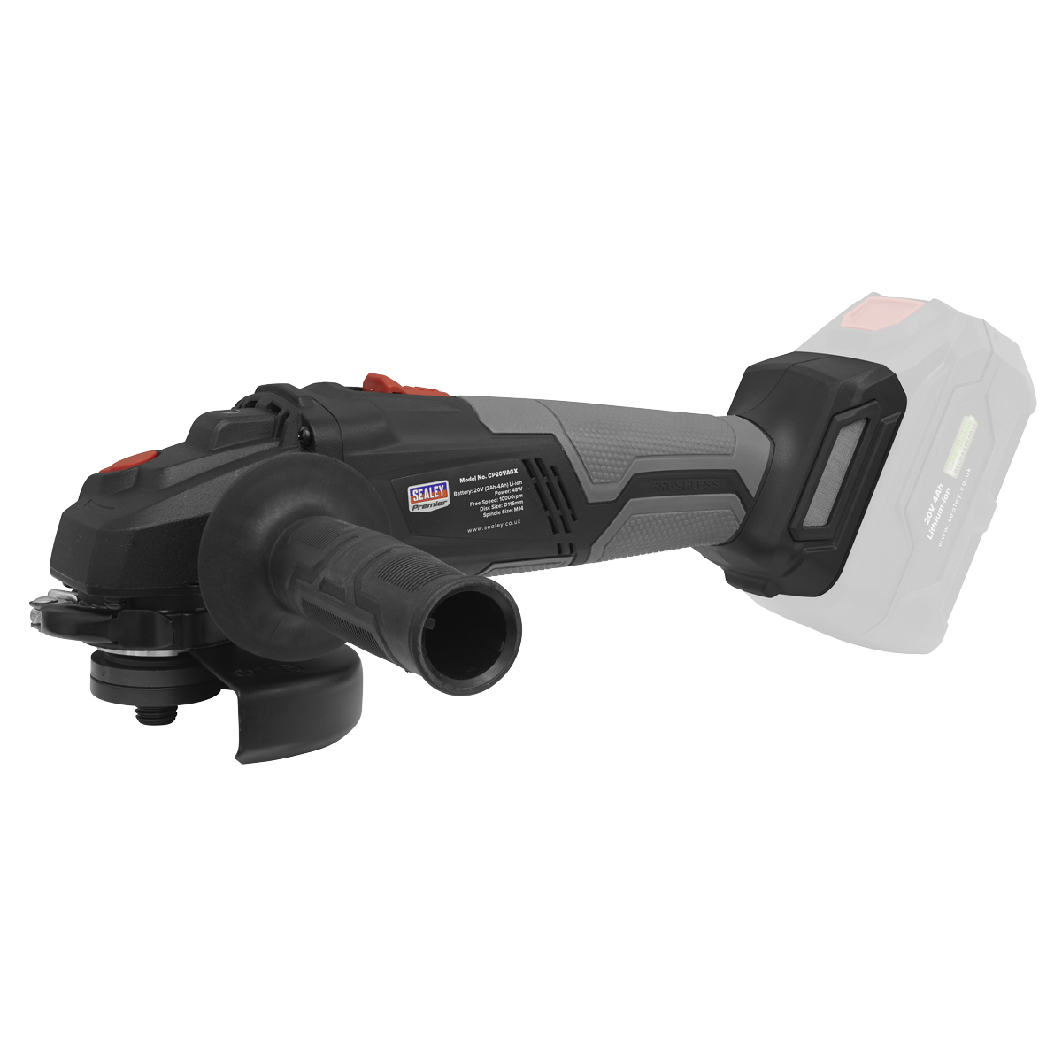 Brushless Angle Grinder Ø115mm 20V SV20 Series - Body Only CP20VAGX