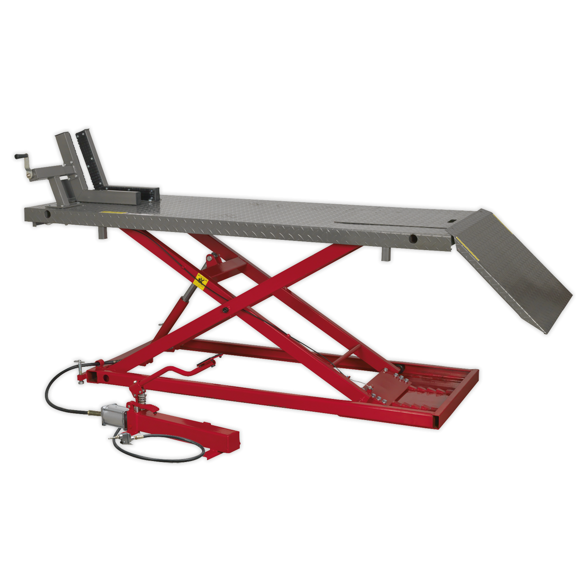 Motorcycle Lift 680kg Capacity Heavy-Duty Air/Hydraulic MC680A