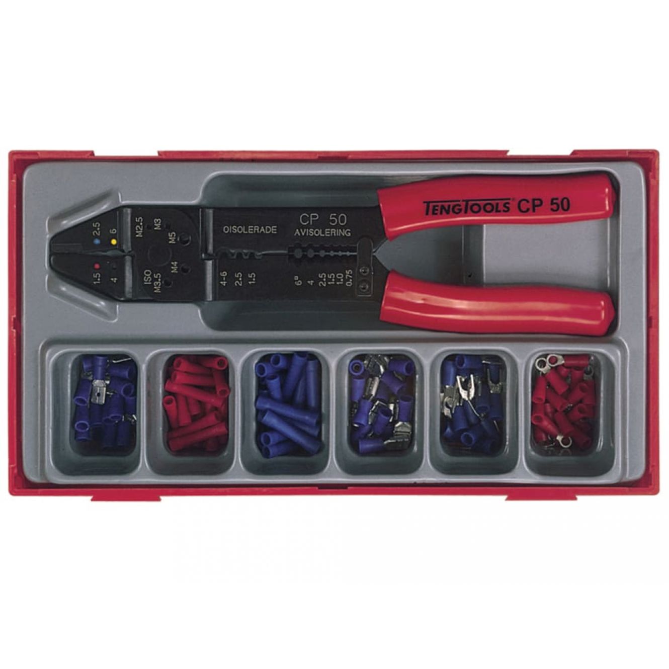 TTCP121 Crimping Tool Set, 121 Piece TENTTCP121