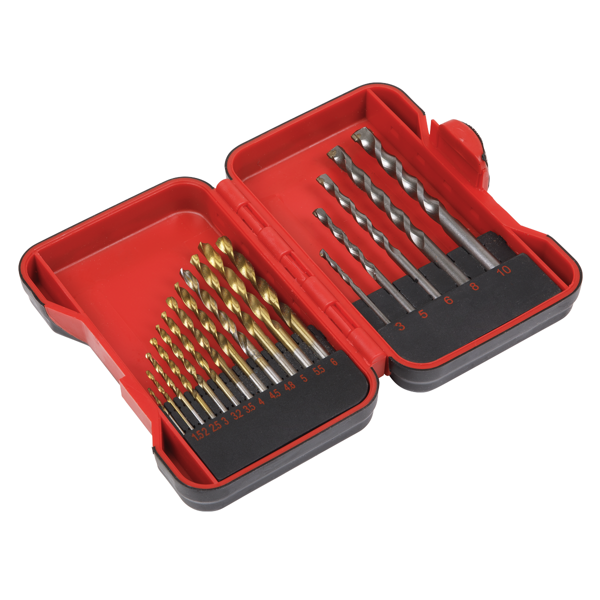 HSS/Masonry Drill Bit Set 17pc AK3717TCM