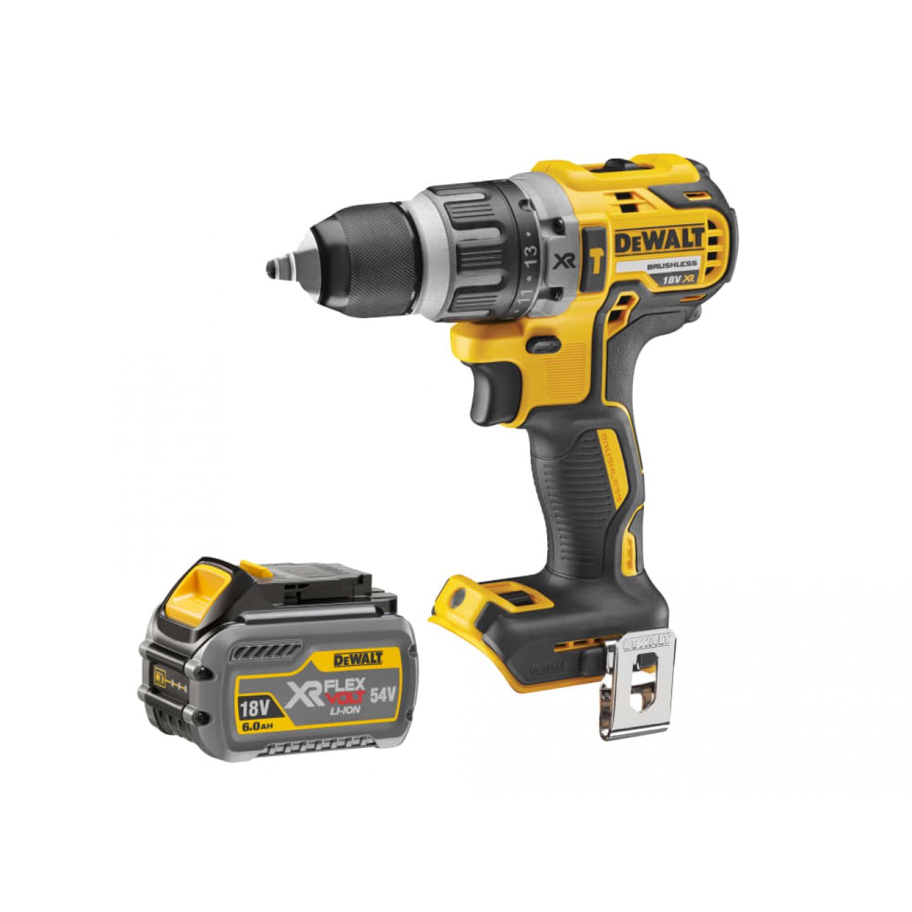 DCD796 XR Brushless Combi Drill