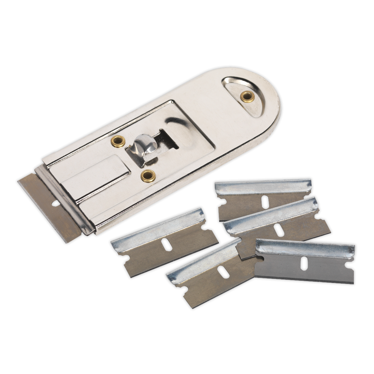 Retracting Razor Scraper with Blades AK867