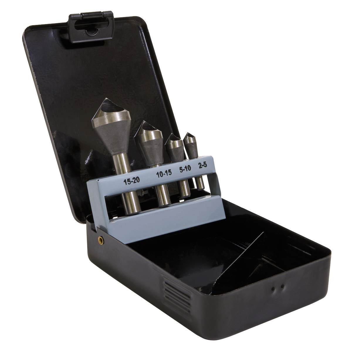 Slotted Deburring Countersink Drill Bit Set 4pc 90° CSSET4O