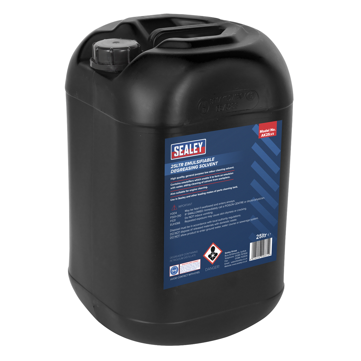 Degreasing Solvent Emulsifiable 25L AK25