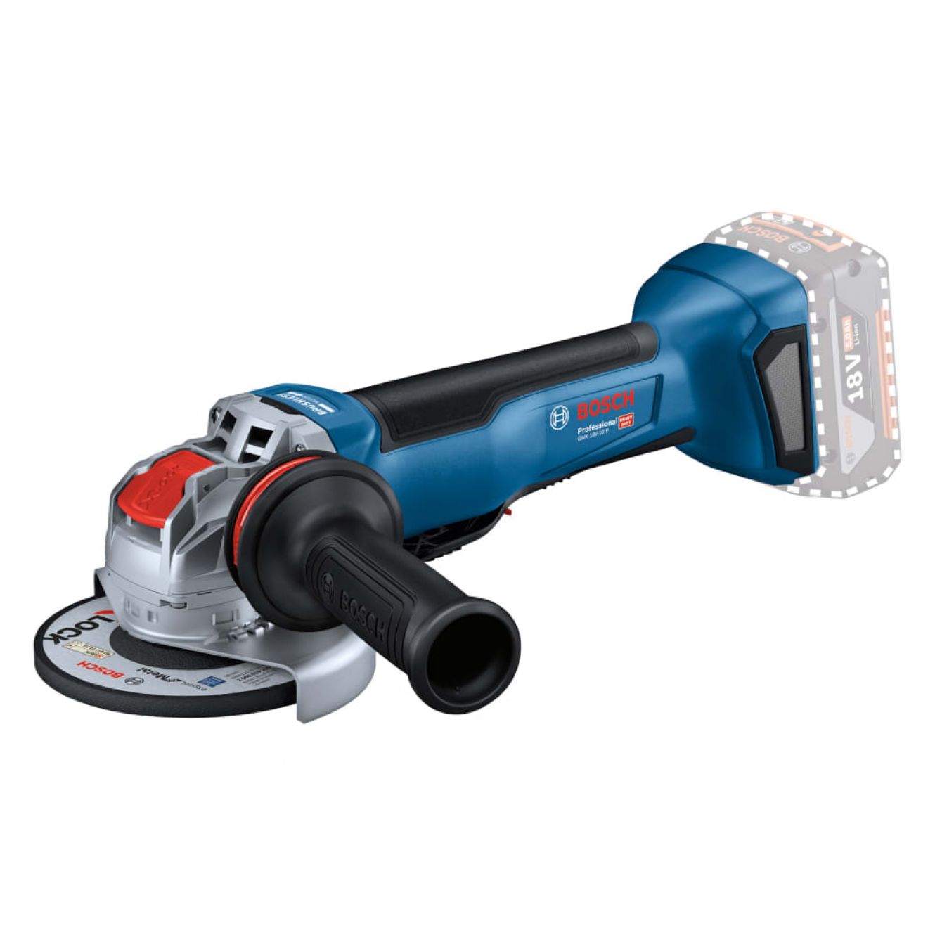 GWX 18V-10P Professional X-LOCK Angle Grinder 125mm 18V Bare Unit BSH6019J4200