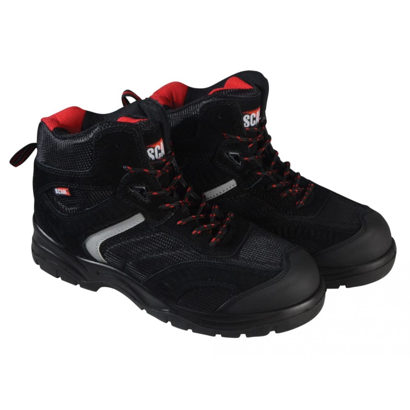 Bobcat Low Ankle Hiker Boots Black UK 12 EUR 47 SCAFWBOB12