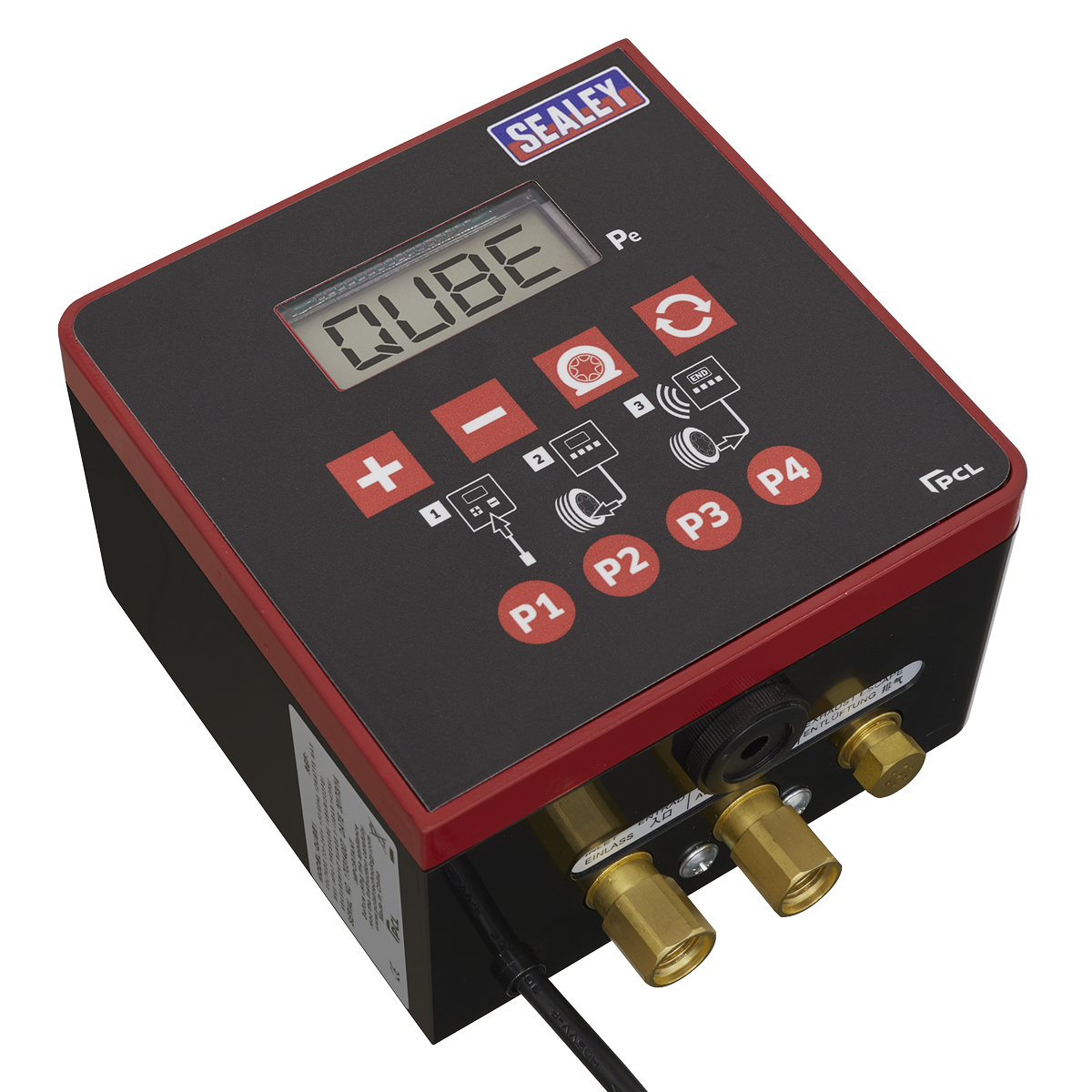 Qube Digital Tyre Inflator Professional with OPS & Nitrogen Purge SA390