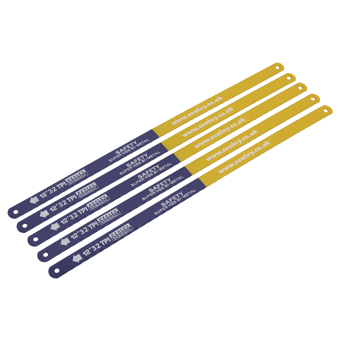 Hacksaw Blade 300mm HSS Bi-Metal 32tpi Pack of 5 HSB0532