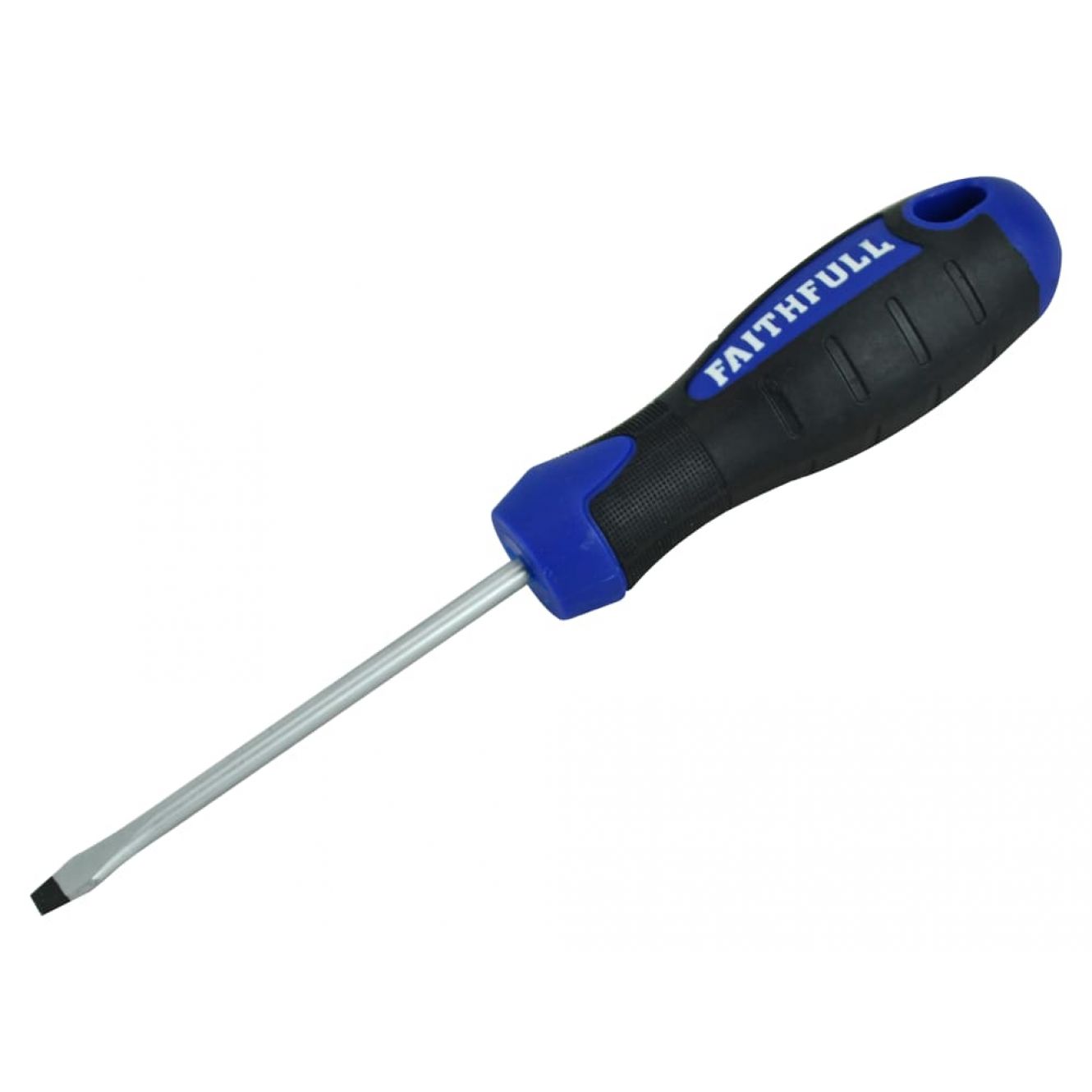 Soft Grip Screwdriver, Flared Slotted