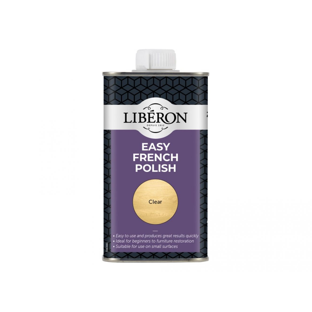 Easy French Polish Clear 250ml LIBFPE250N