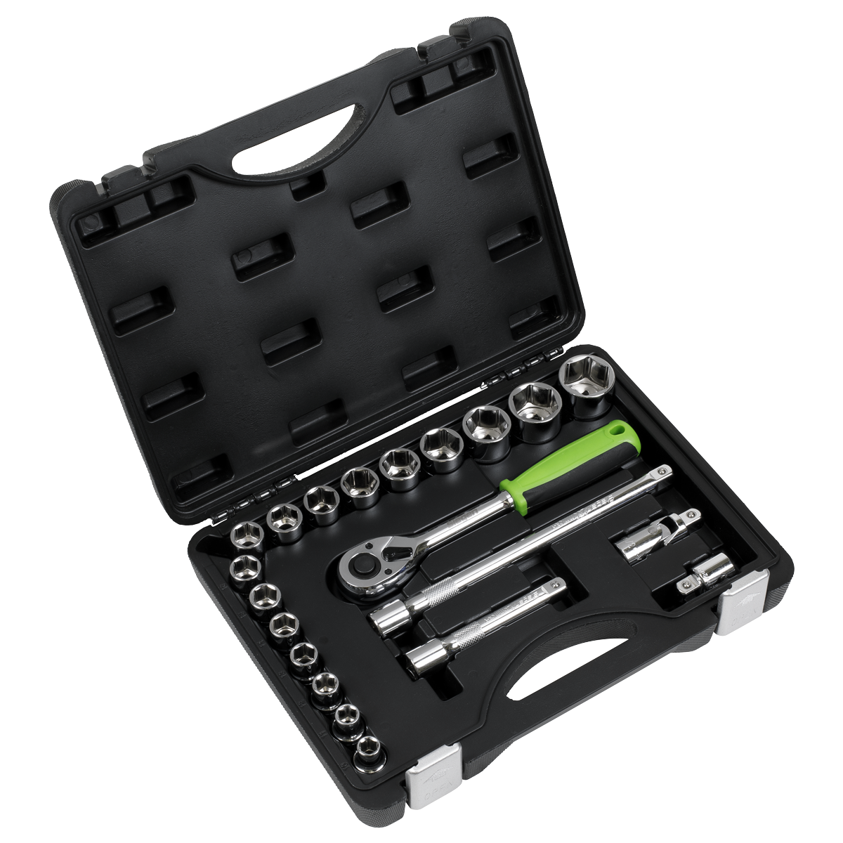 Socket Set 21pc 1/2"Sq Drive Metric S01237