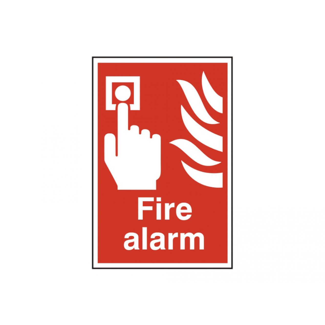 Fire Alarm - PVC Sign 200 x 300mm SCA1400