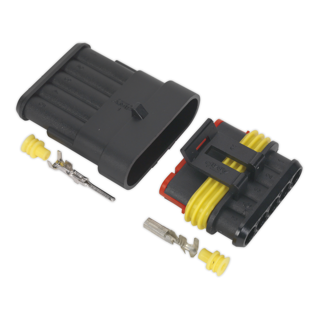 Superseal Male & Female Connector 5-Way SSC5MF