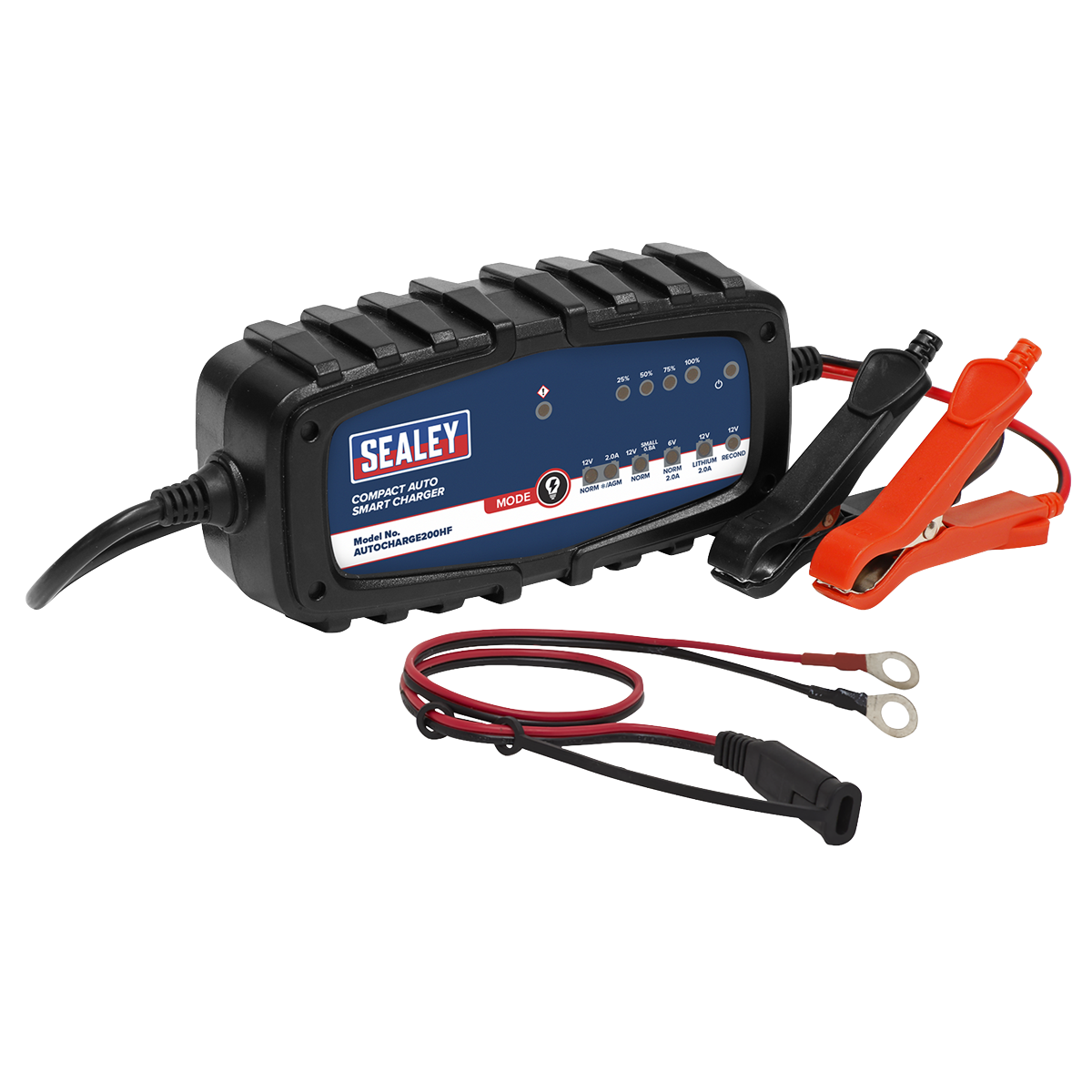 Compact Auto Smart Charger & Maintainer 2A 6/12V AUTOCHARGE200HF