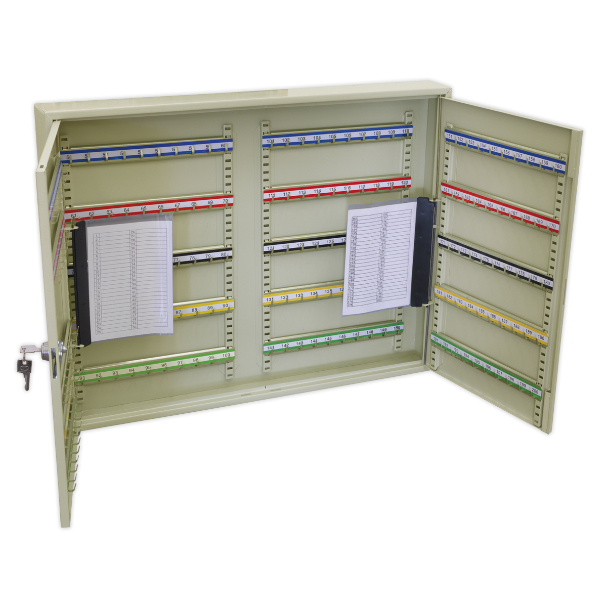 Key Cabinet 200 Key Capacity Wide SKC200W