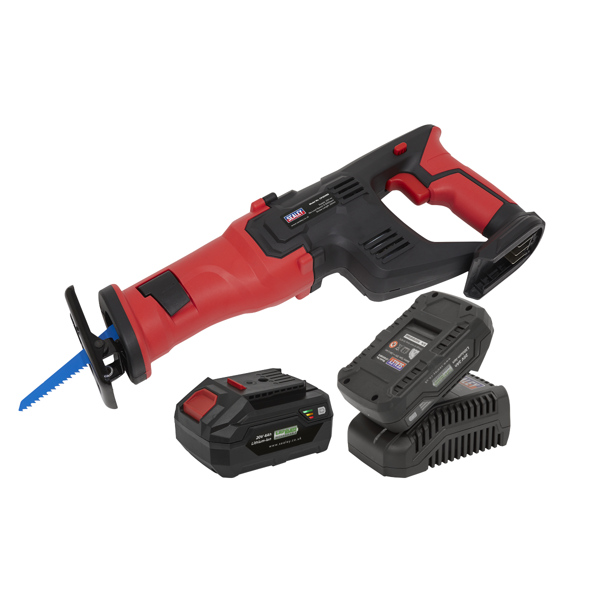 Cordless Reciprocating Saw Kit 20V SV20 Series - 2 Batteries CP20VRSKIT