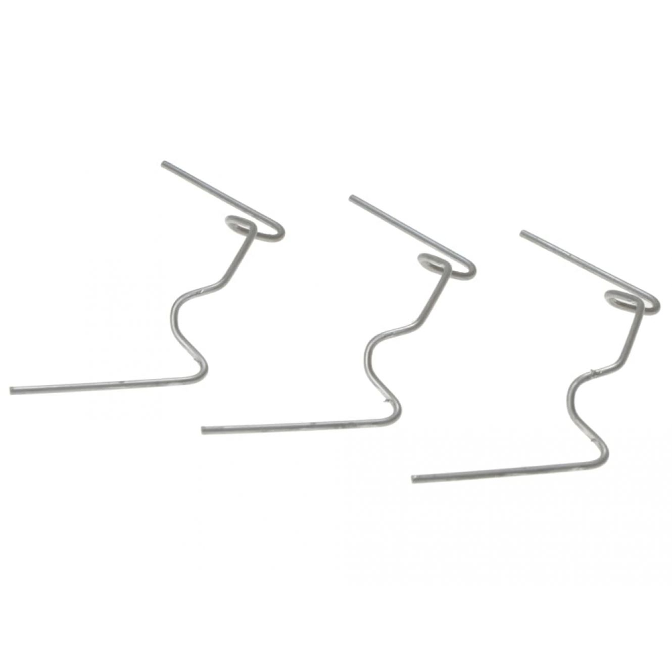 GH001 W Glazing Clips Pack of 50 ALMGH001