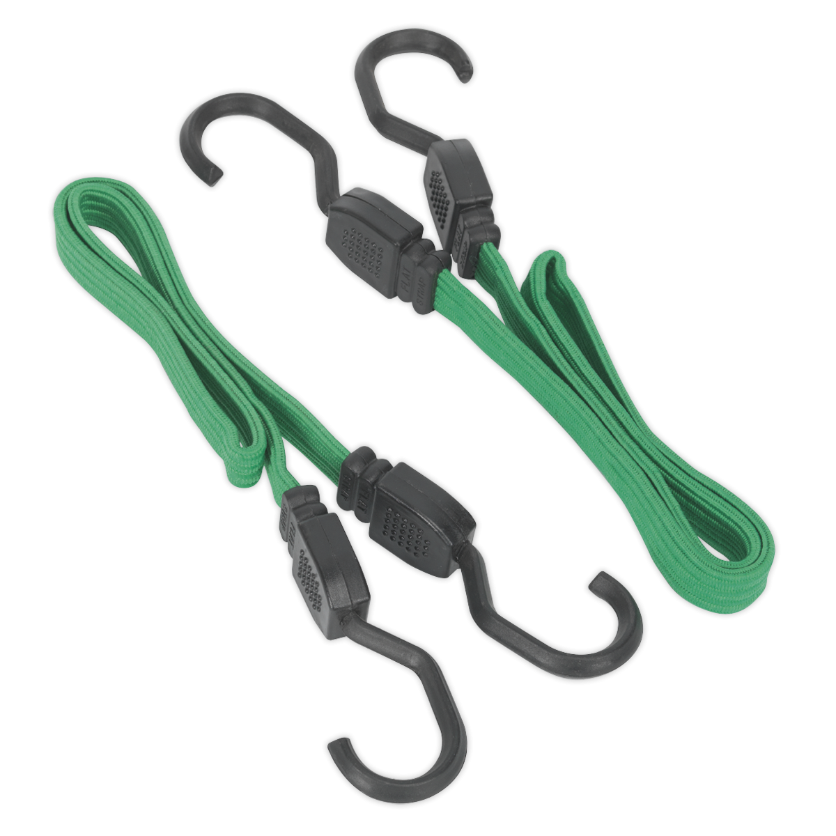 Flat Bungee Cord Set 2pc 610mm BCS16