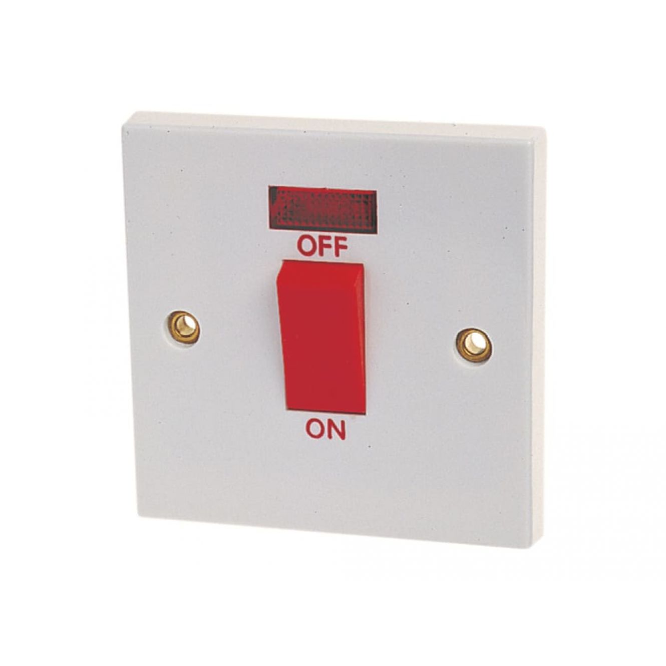 Double Pole Switch with Pilot Lamp 45A DCN4456NB