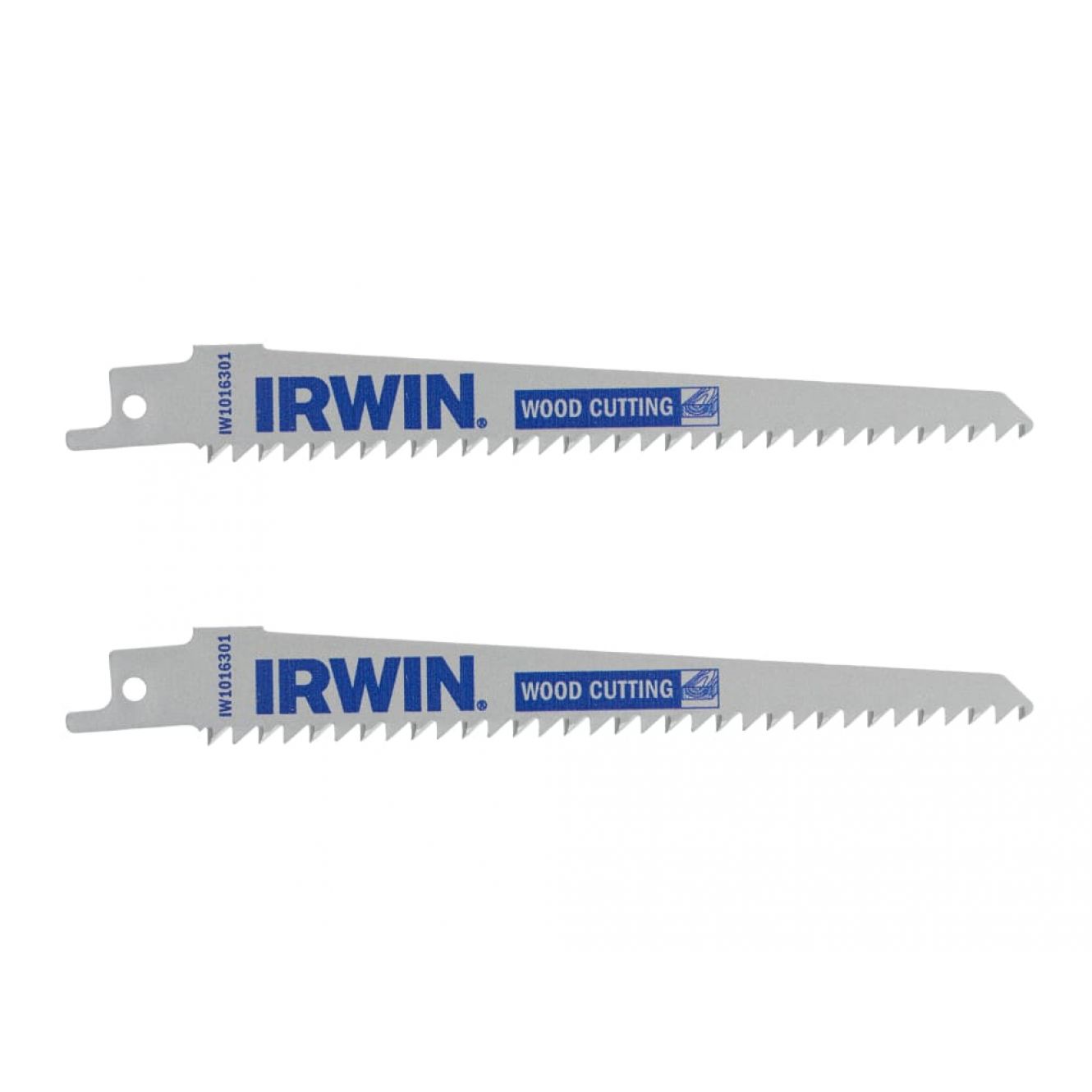 Sabre Saw Blade Wood/PVC Cutting 152mm Pack of 2 IRWIW1016301