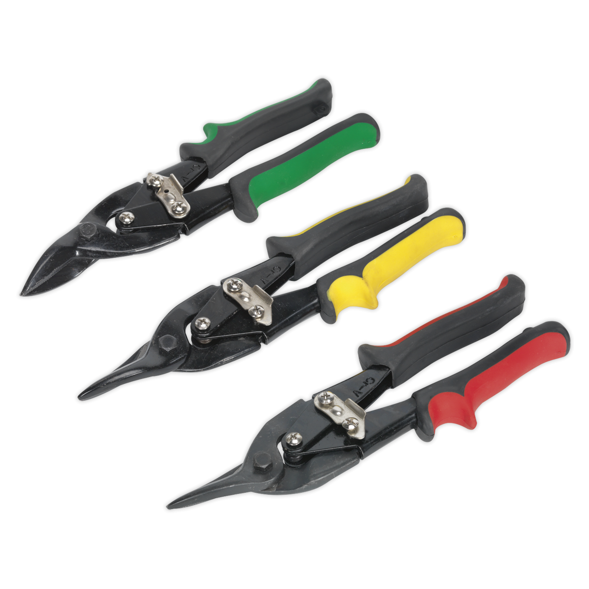Aviation Tin Snips Set 3pc AK6907