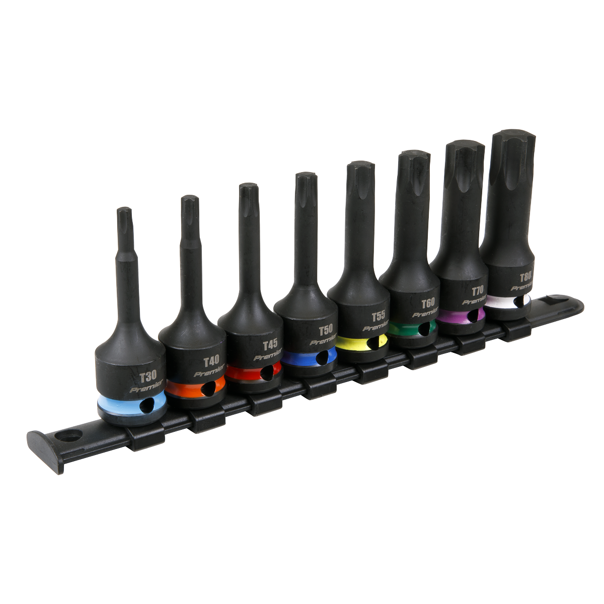 TRX-Star* Impact Socket Bit Set 8pc 1/2”Sq Drive AK56002