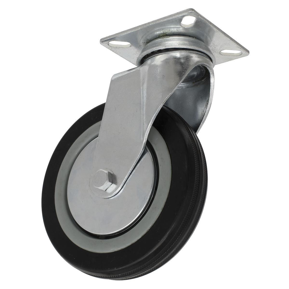 Castor Wheel Swivel Plate Ø125mm SCW1125SP