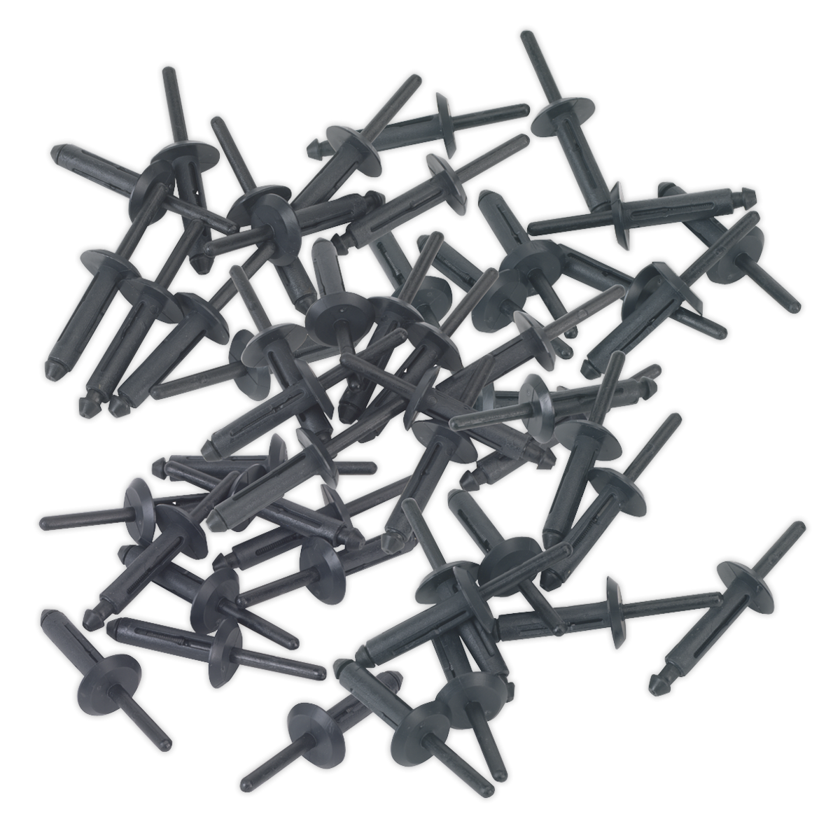 Plastic Rivet Ø6.3 x 25.2mm Pack of 50 PR002