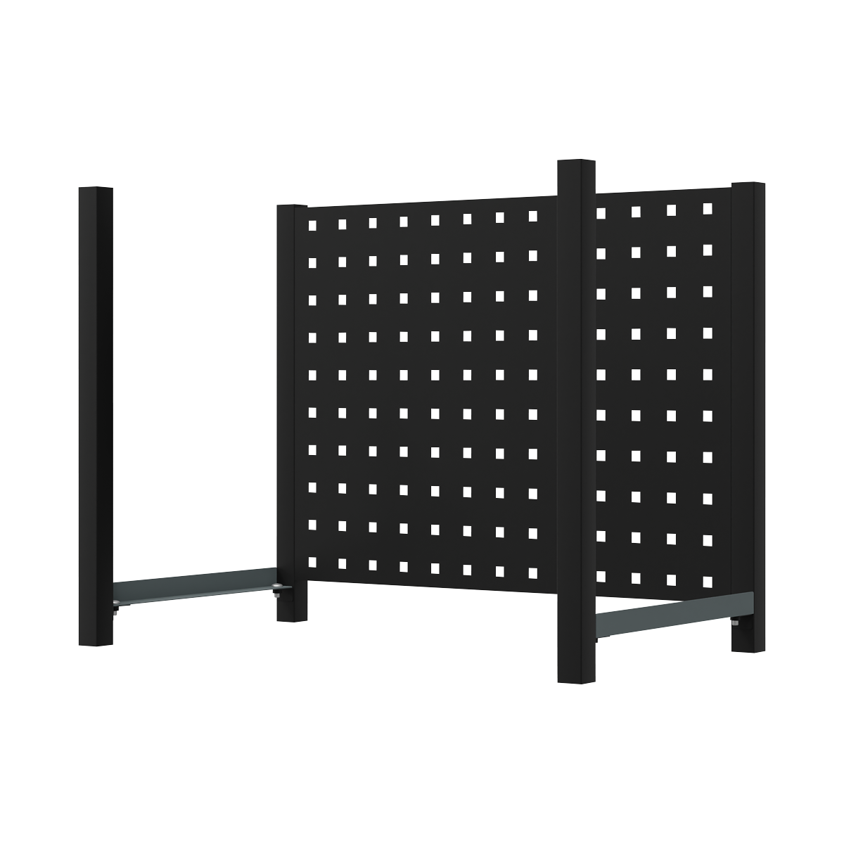 Modular Racking Mid Unit Pegboard 580mm APMRM6