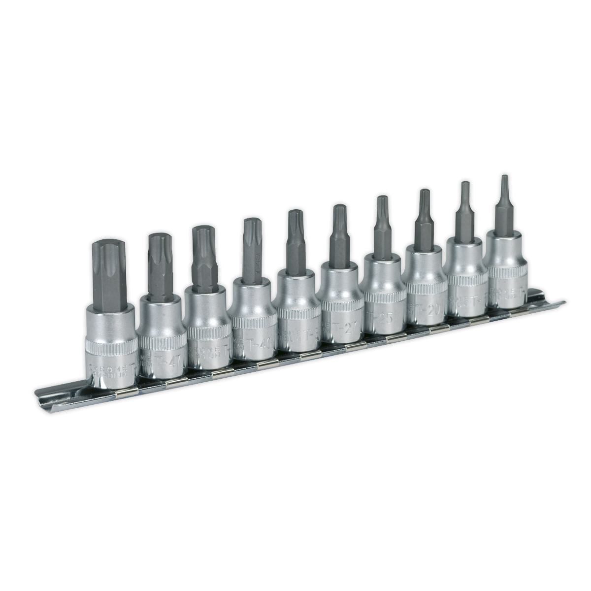 TRX-Star* Socket Bit Set 10pc 3/8"Sq Drive AK6207