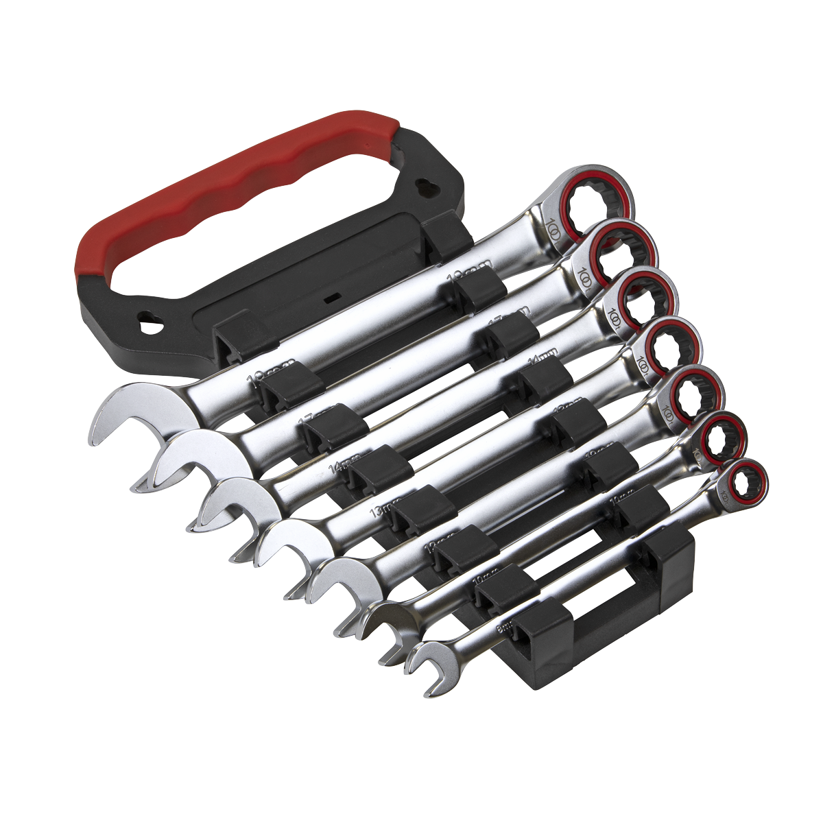 Ratchet Combination Spanner Set 7pc Metric Platinum Series AK63941