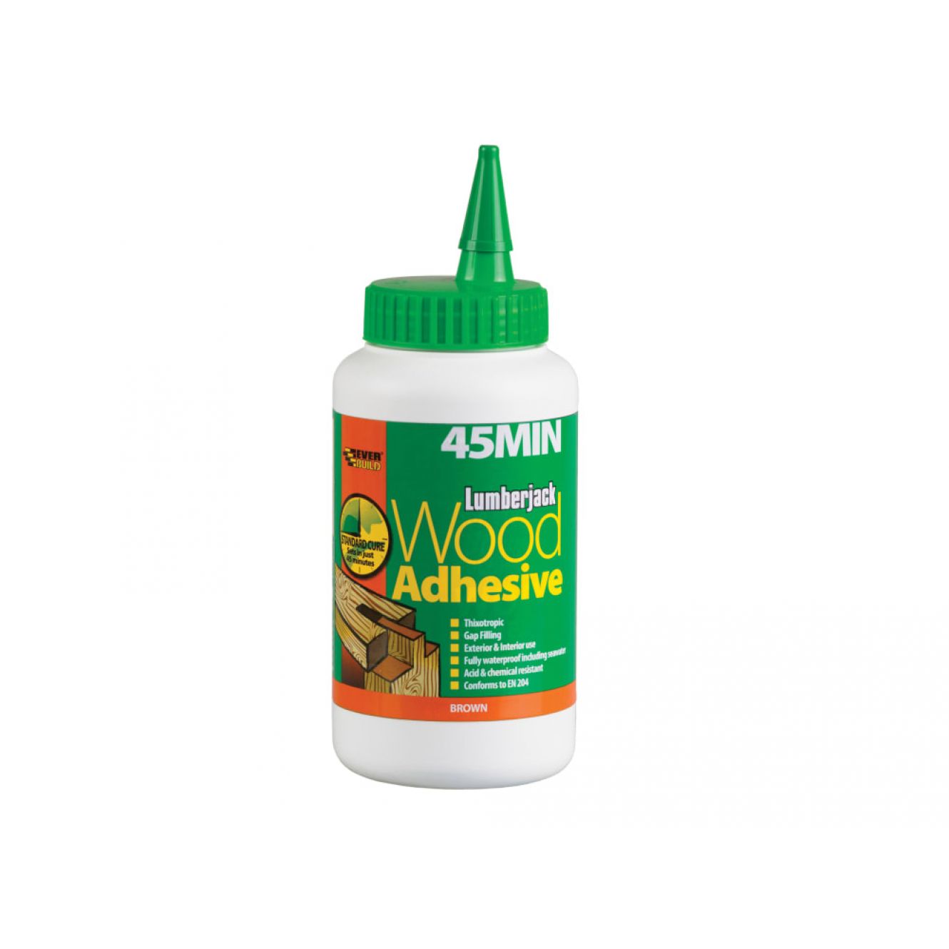 Lumberjack® 45 Min PU Wood Adhesive Liquid 750g EVB45MINPU7
