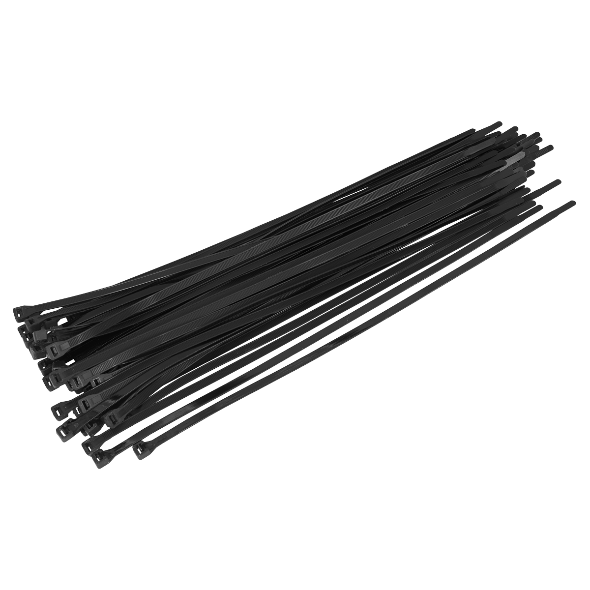 Cable Tie 450 x 7.6mm Black Pack of 50 CT45076P50