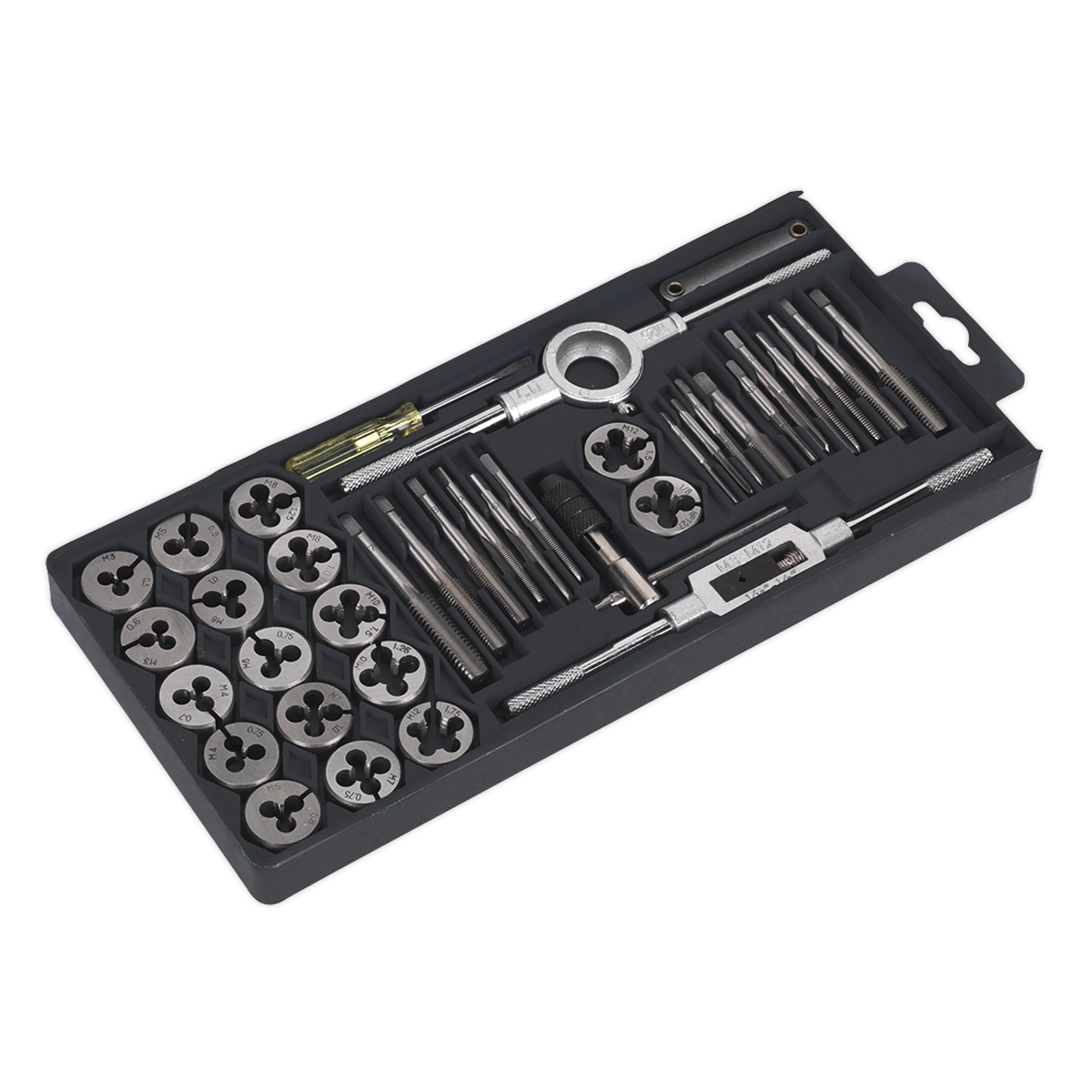 Tap & Die Set 40pc Split Dies - Metric AK301