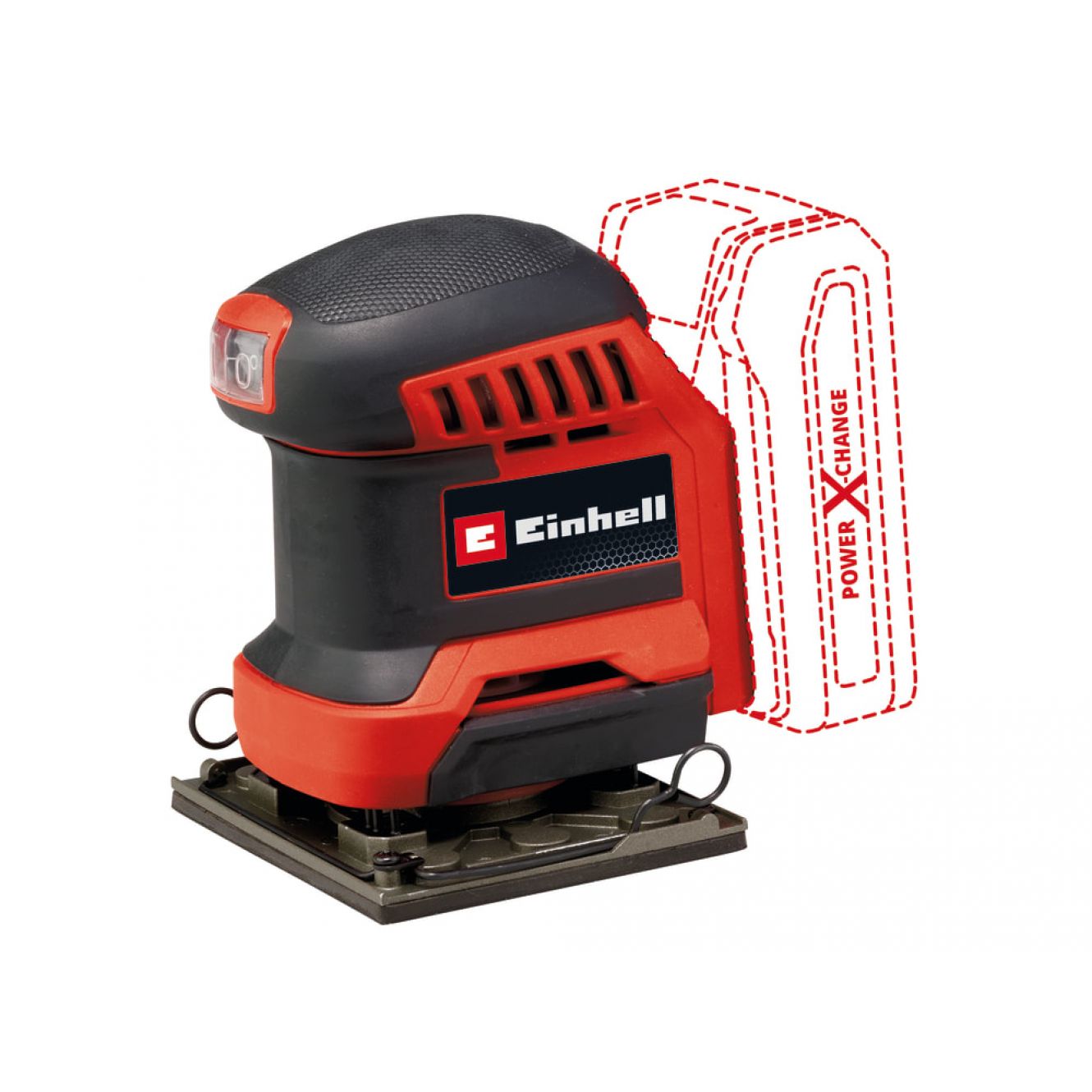 TE-OS 18/113 Li-Solo Power X-Change Palm Sander 18V Bare Unit EINTEOS113N