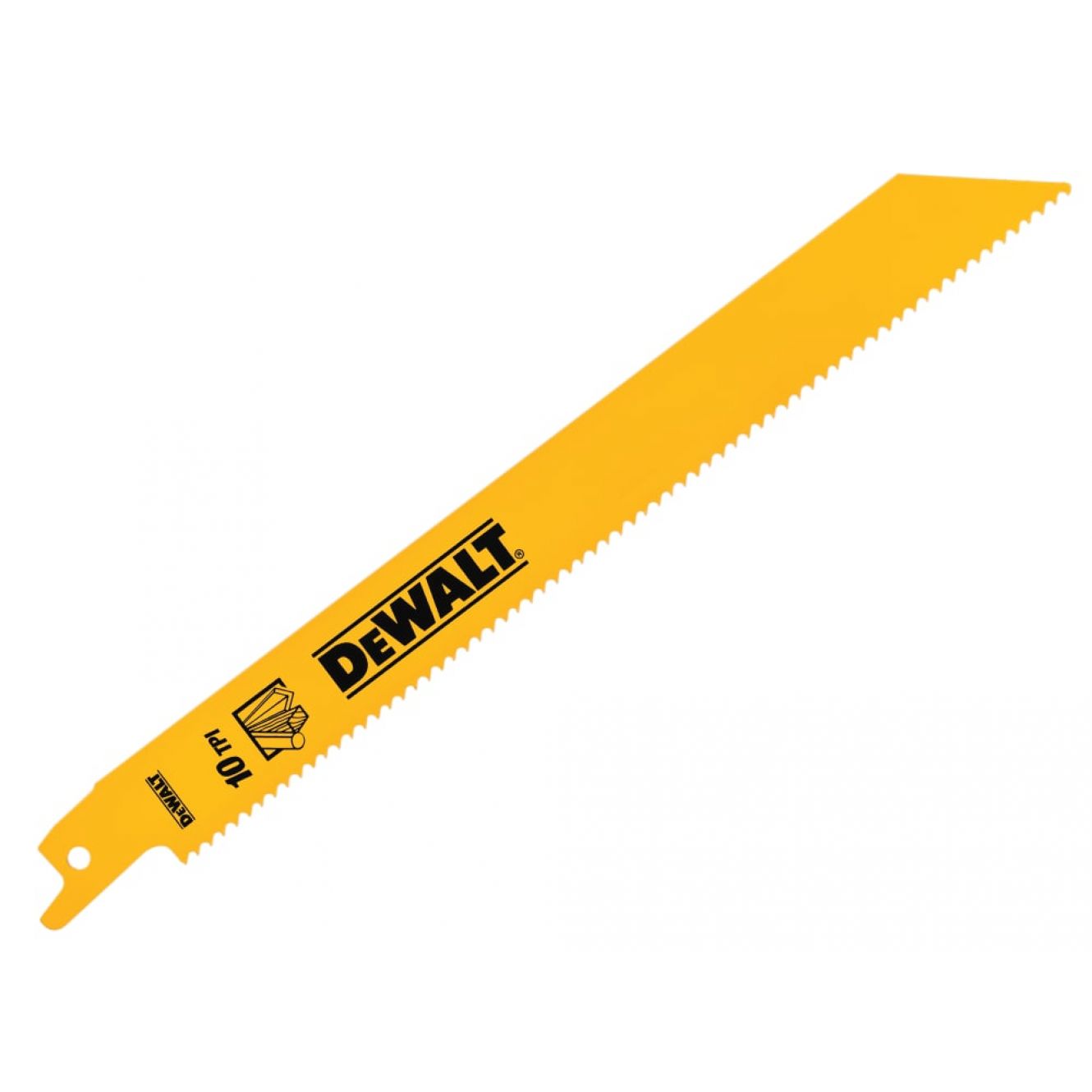 Bi-Metal General Purpose Reciprocating Blade 203mm x 10 TPI (Pack 5) DEWDT90383QZ