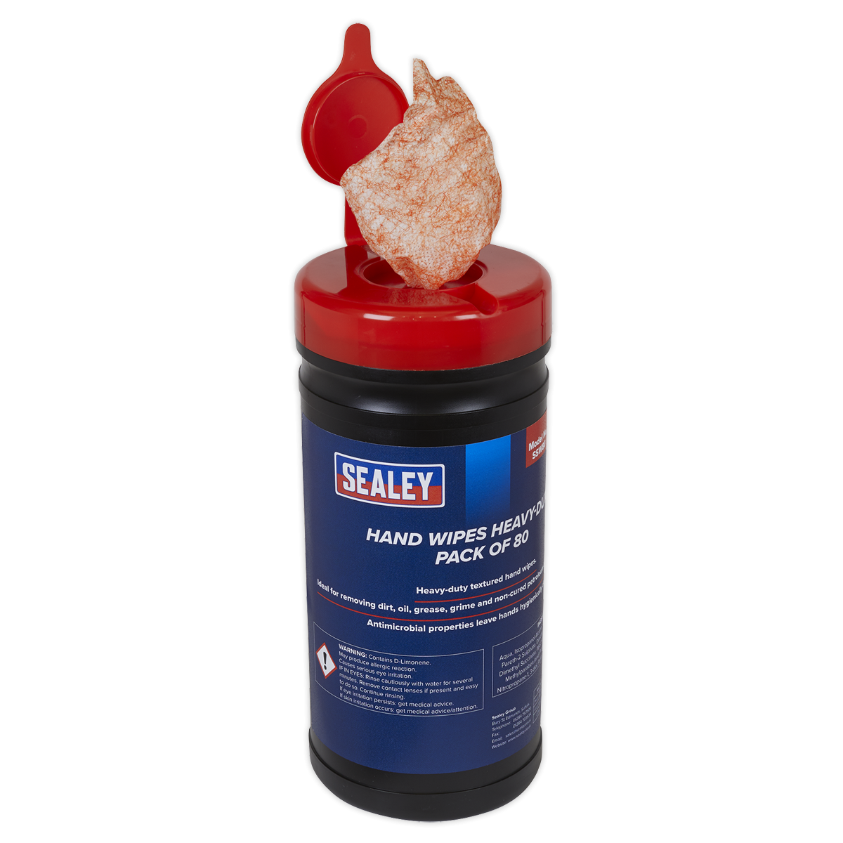 Hand Wipes Heavy-Duty - Pack of 80 SSW80