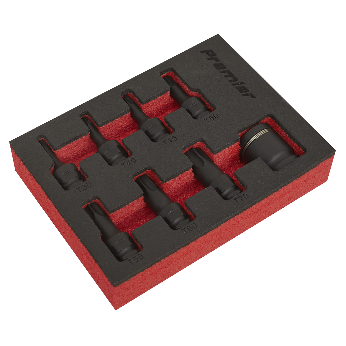 Impact TRX-Star* Socket Bit Set 8pc 3/8"Sq Drive AK5621