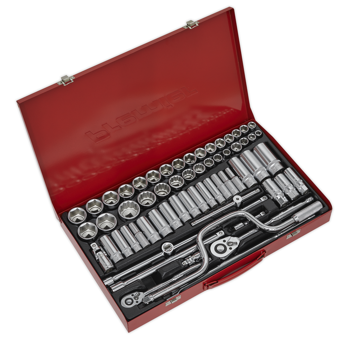 Socket Set 64pc 3/8" & 1/2"Sq Drive 6pt WallDrive® - Metric/Imperial AK694