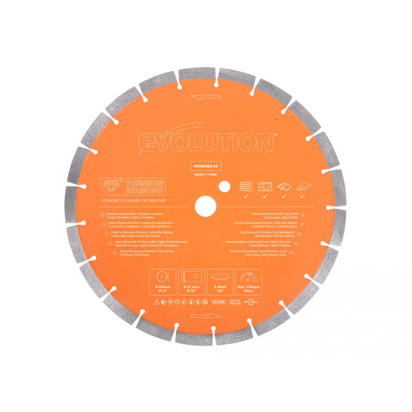 Premium Diamond Disc Cutter Blade
