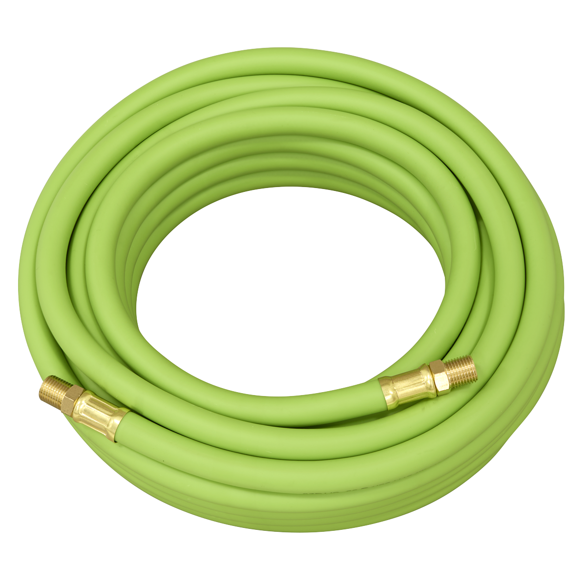 High-Visibility Hybrid Air Hose with 1/4"BSP Unions 10m x 8mm AHH10